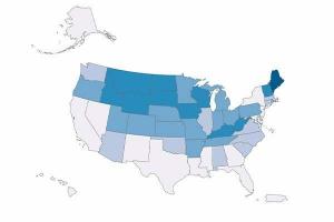 जनगणना के नक्शे से पता चलता है कि अमेरिका कितना बदल रहा है