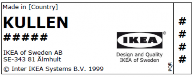 IKEA აცხადებს Kullen Dresser-ის გაწვევას