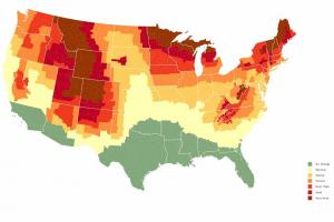 インタラクティブマップは、あなたの州で紅葉がピークになる時期を示しています