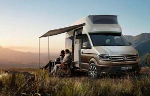 Volkswagen California XXL - элитный туристический фургон будущего