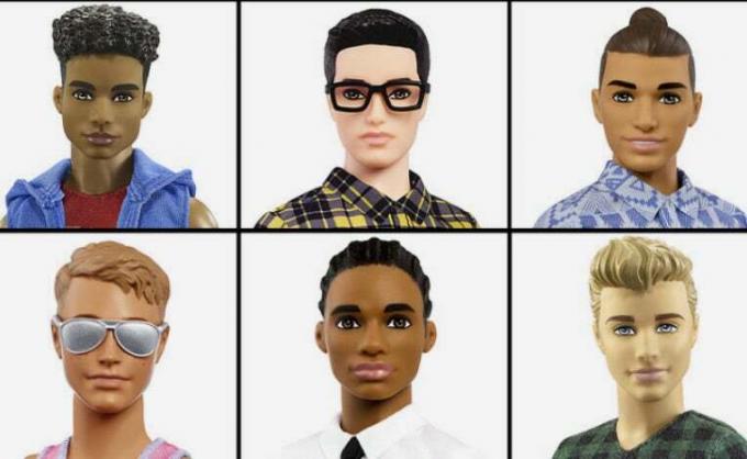 bonecos ken mattel new