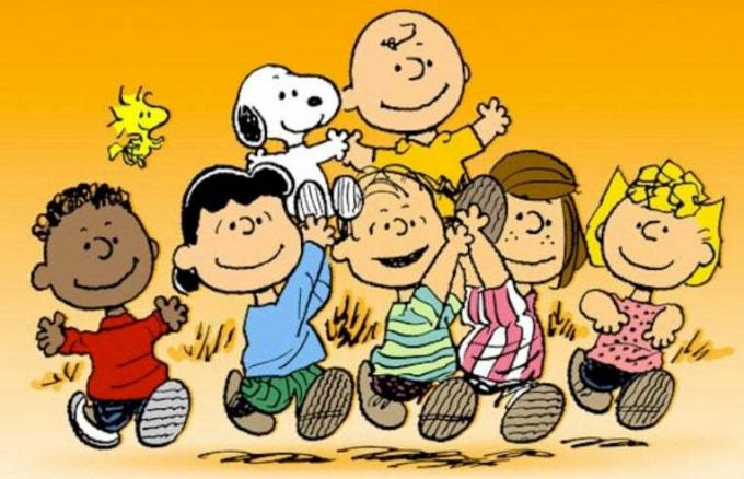Charlie Brown e a gangue do amendoim