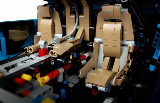 Mycket mer än LEGO-klossar gick in på att designa denna Bugatti med 3 599 delar