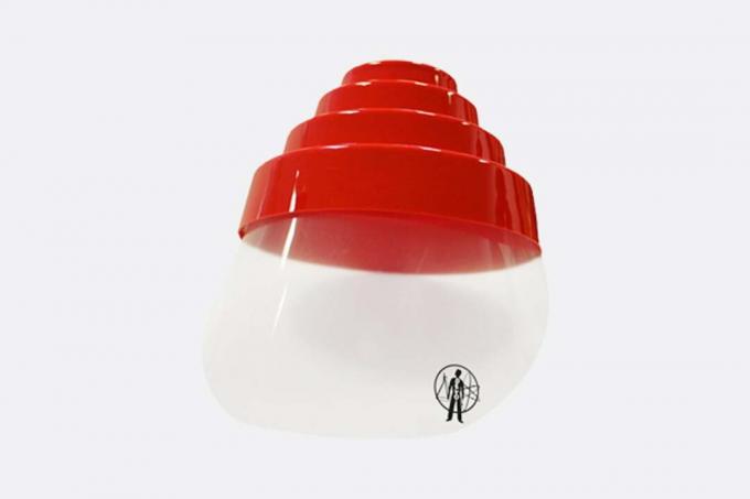 Devo maakt gezichtsmaskers van iconische Energy Dome-hoeden