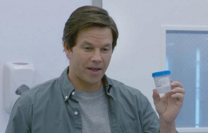 Mark Wahlberg образец спермы