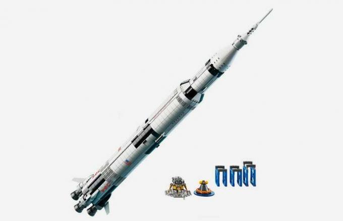 Ракета LEGO Apollo Saturn V -- детски комплект за игра