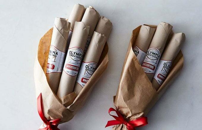 Olympia Provisions Salami-Bouquet -- Vatertagsgeschenke