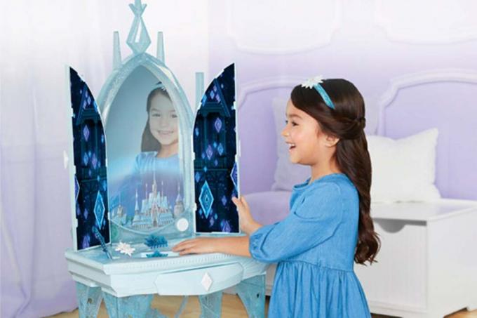 Crítica do brinquedo Enchanted Ice Vanity Frozen 2 de Elsa