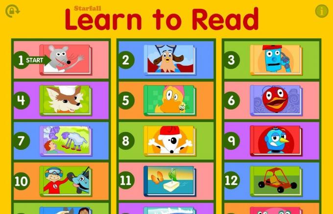Starfall Impara a leggere -- app per l'ortografia e la lettura